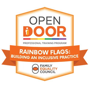 Open Door Certification - Rainbow Flags